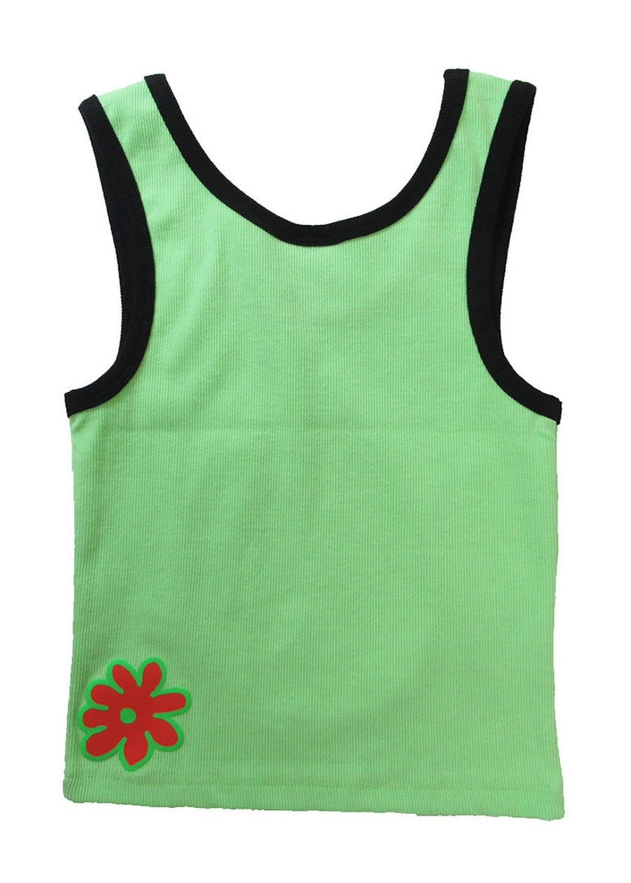 Women Coney Island Picnic | Peace Power Ribbed Ringer Tank Top