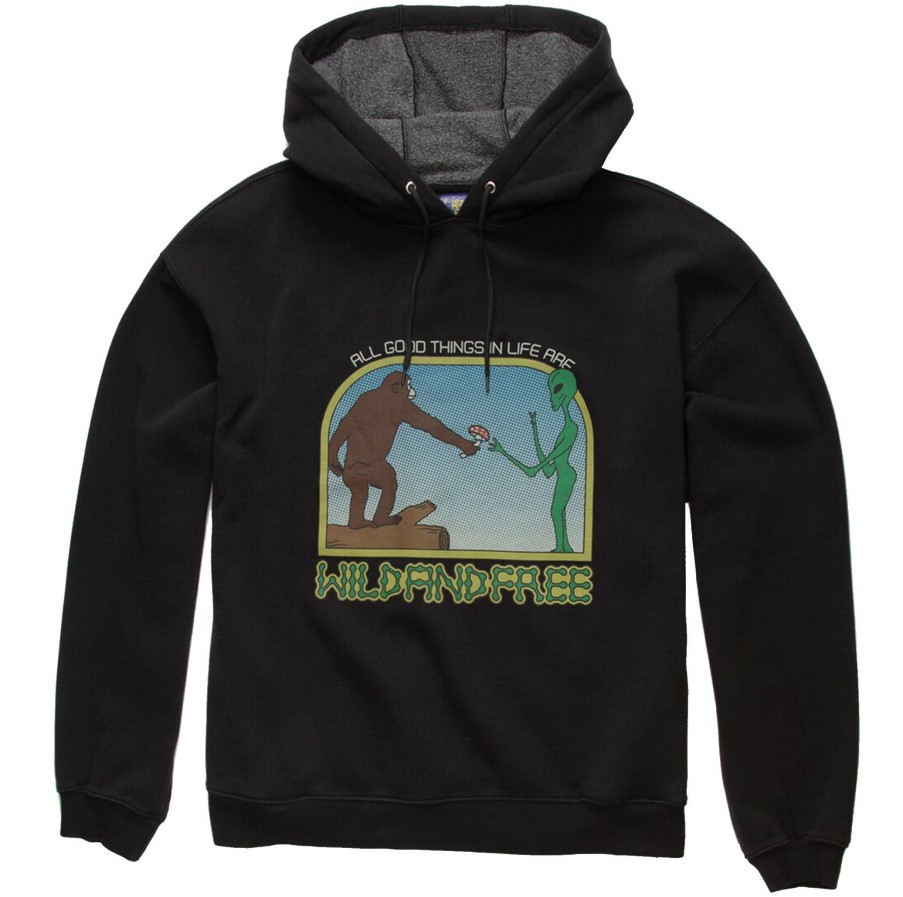 Men Coney Island Picnic | Wild And Free Graphic Pullover Hoodie