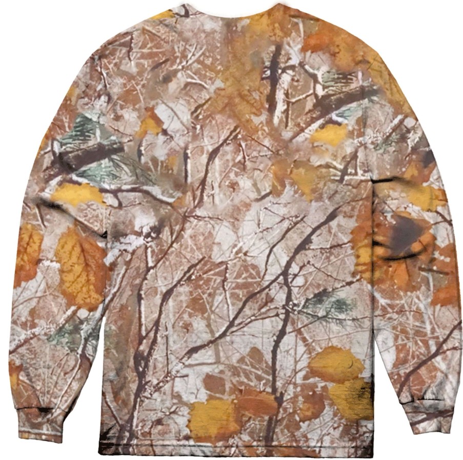 Women Coney Island Picnic | Save The Earth Long Sleeve Tee Camo