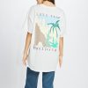 Women Coney Island Picnic | Love From Marrakech Graphic Tee White