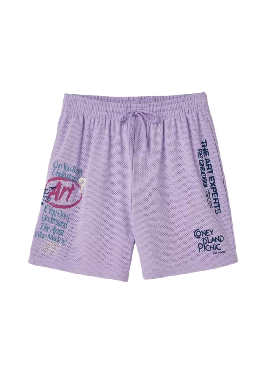 Men Coney Island Picnic | Cip Art School Graphic Mesh Shorts