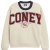 Women Coney Island Picnic | Theater Company Graphic Sweatshirt Almond Milk