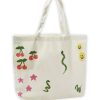 Accessories Coney Island Picnic | Art Doodles Tote Bag Coconut Milk