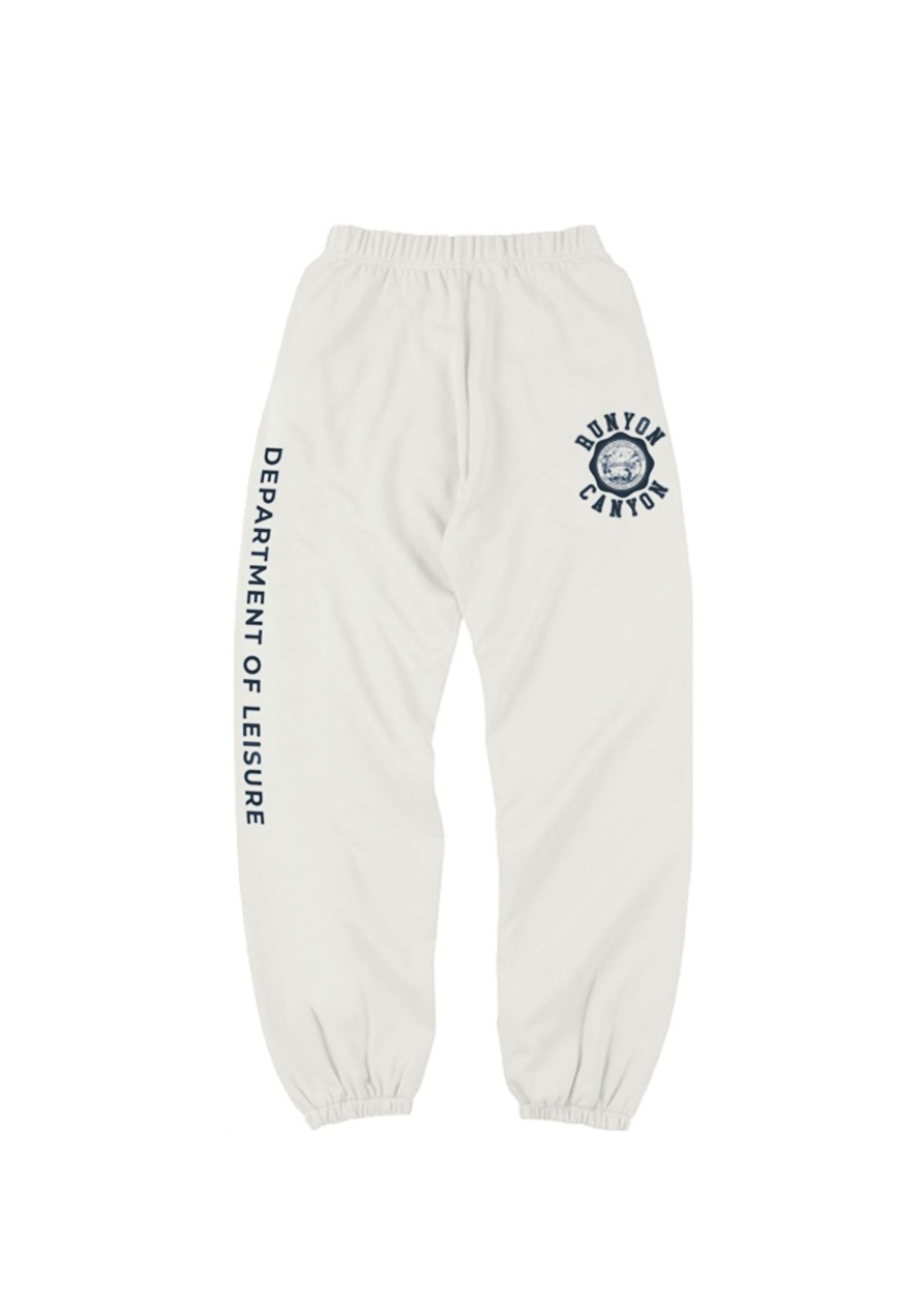 Women Coney Island Picnic | Runyon Canyon Department Of Leisure Graphic Sweatpants Coconut Milk