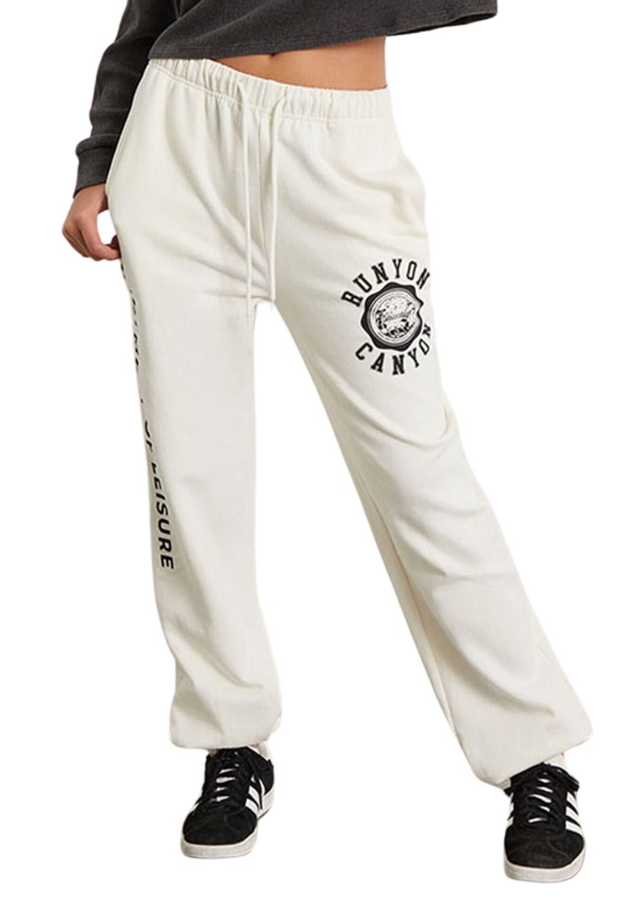 Women Coney Island Picnic | Runyon Canyon Department Of Leisure Graphic Sweatpants Coconut Milk