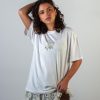 Women Coney Island Picnic | Rodeo Short Sleeve Boyfriend Tee White