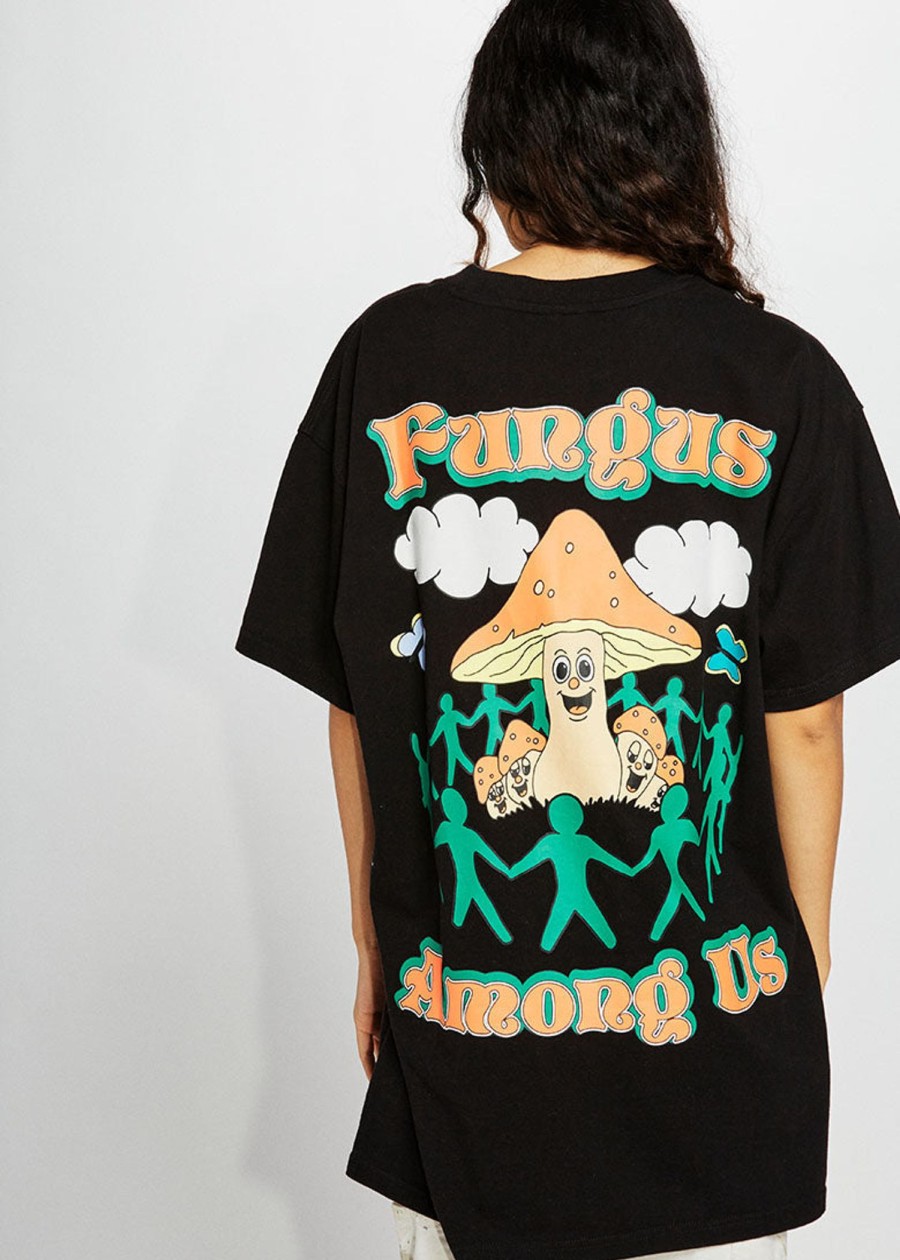 Women Coney Island Picnic | Fungus Among Us Graphic Short Sleeve Tee