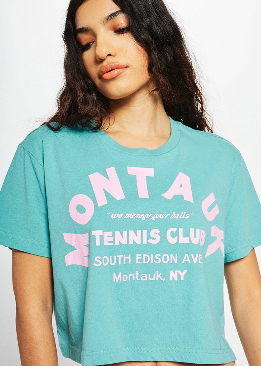 Women Coney Island Picnic | Montauk Tennis Club Crop Top