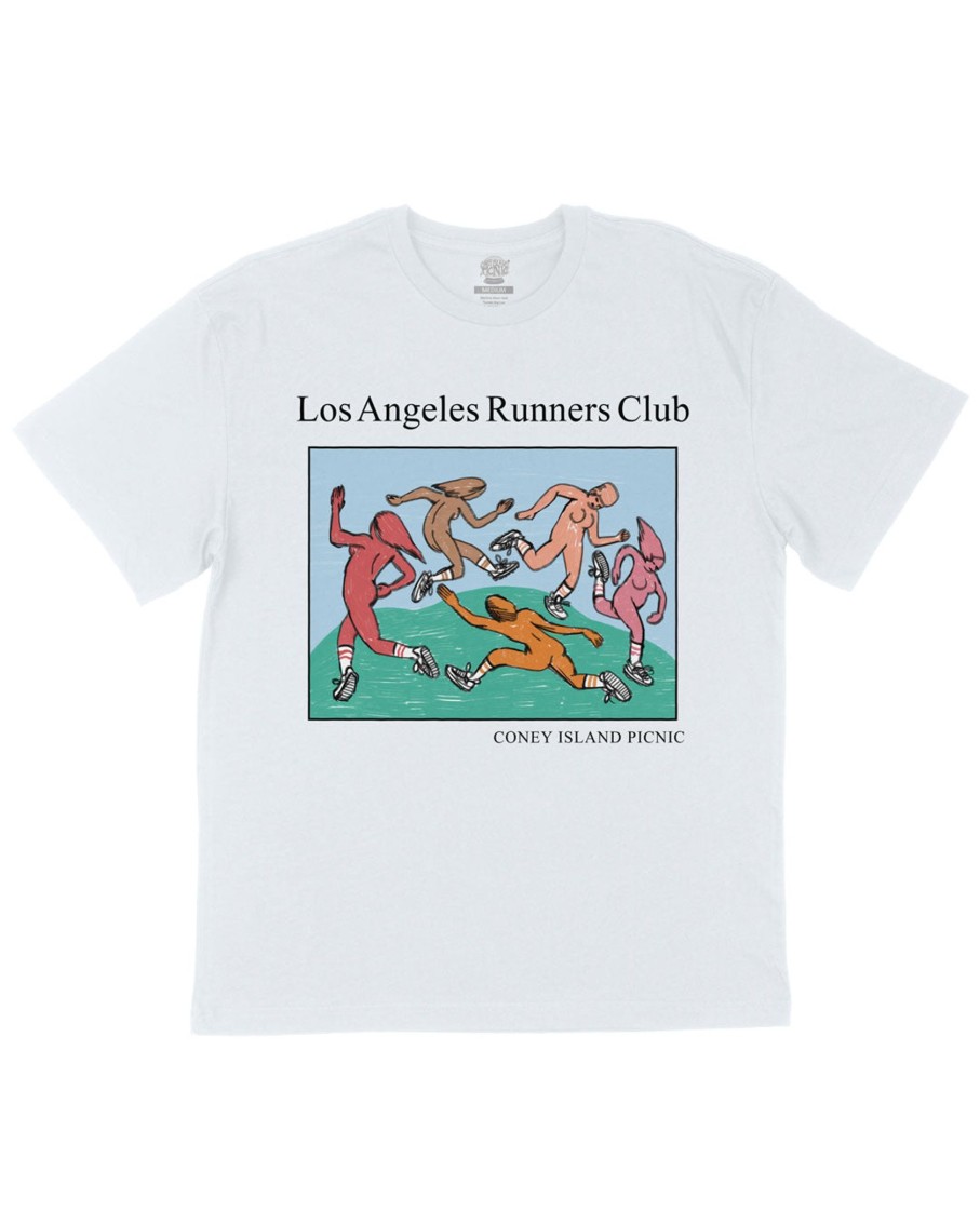 Women Coney Island Picnic | Los Angeles Runners Club Short Sleeve Boyfriend Tee