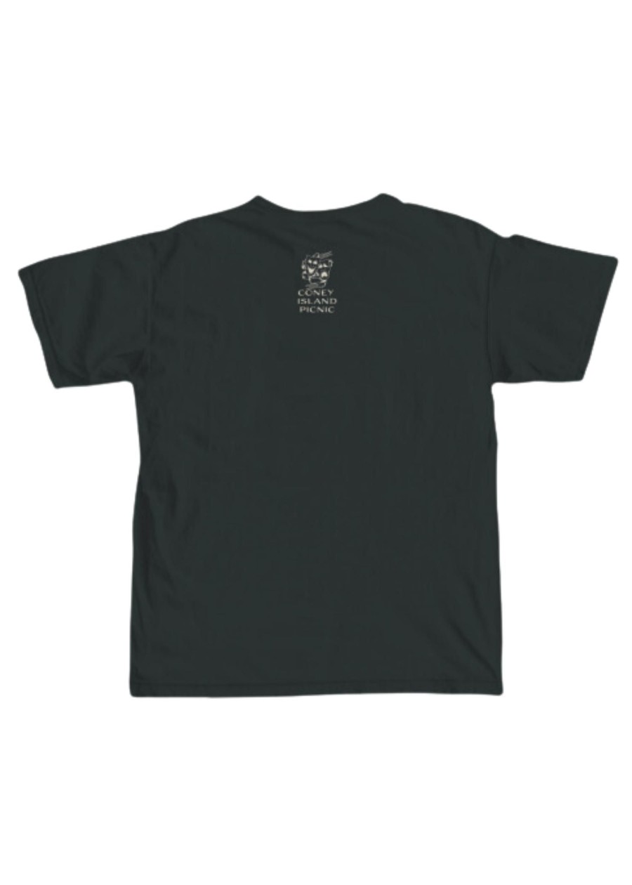 Women Coney Island Picnic | Coney Island Theatre Co. Short Sleeve Boyfriend Tee Black