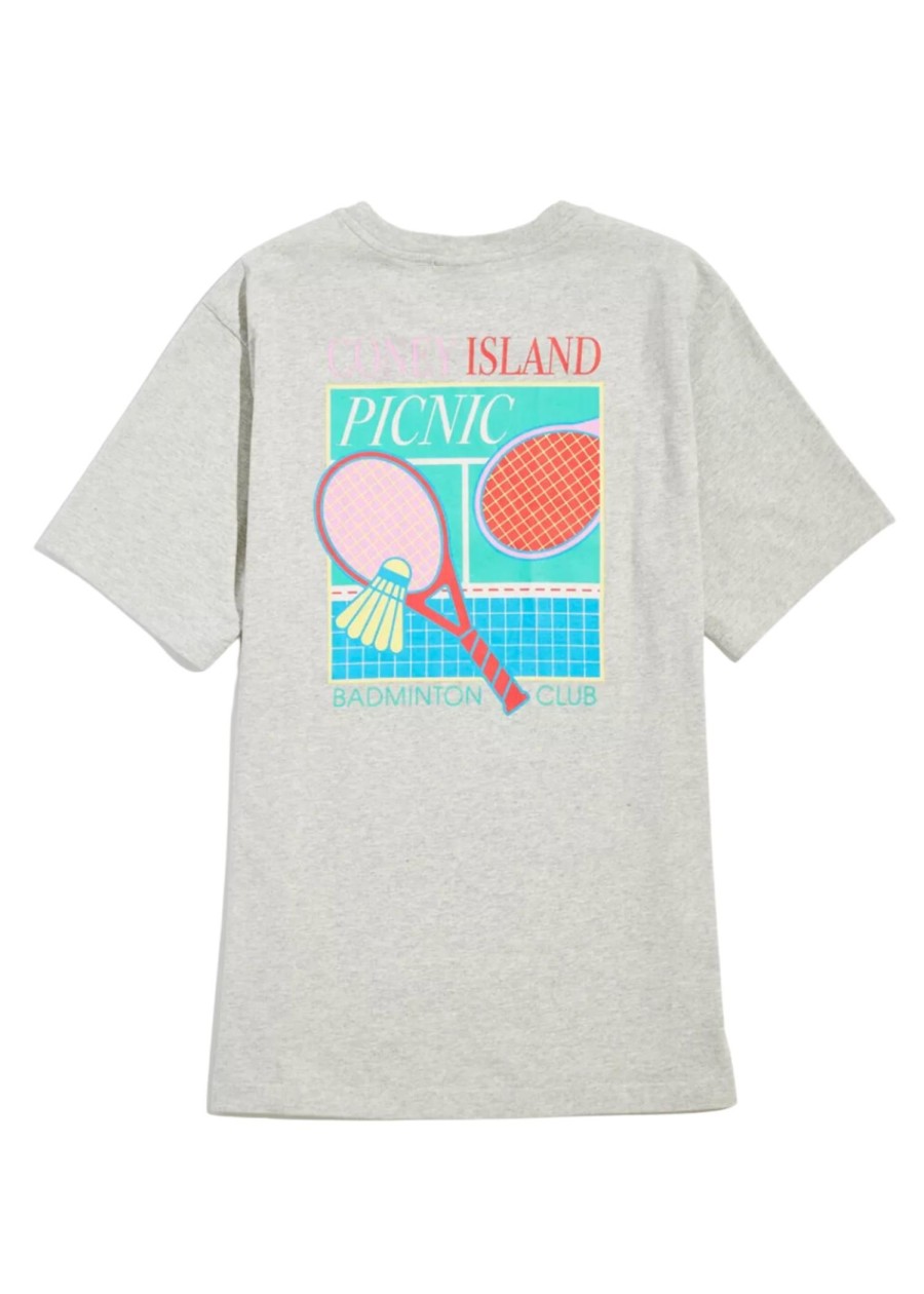 Men Coney Island Picnic | Cip Badminton Club Graphic Short Sleeve Tee