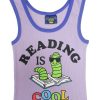 Women Coney Island Picnic | Bookworm Ribbed Ringer Tank Top