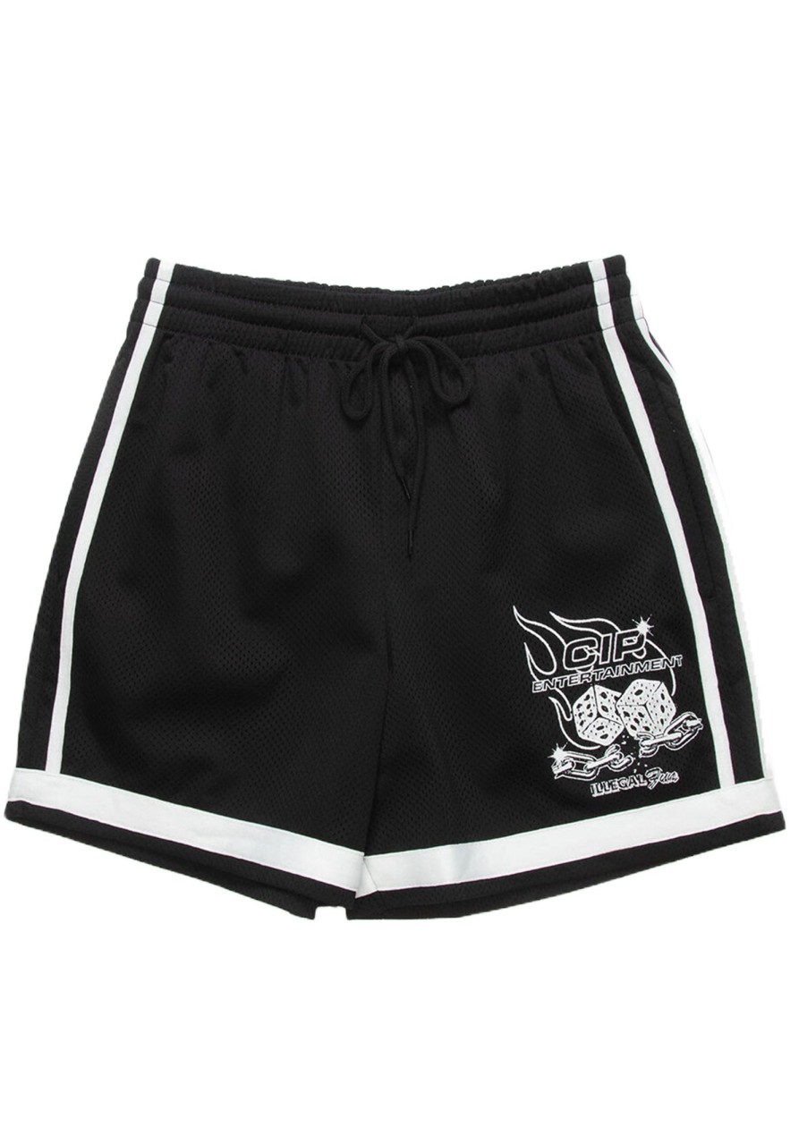 Men Coney Island Picnic | Cip Entertainment Mesh Shorts Black