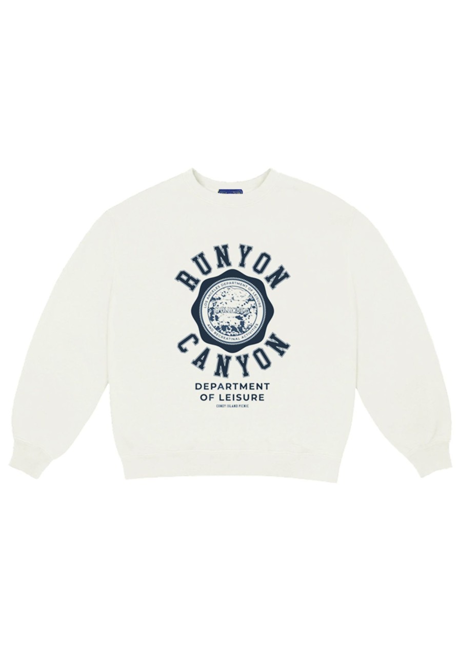 Women Coney Island Picnic | Runyon Canyon Department Of Leisure Graphic Sweatshirt