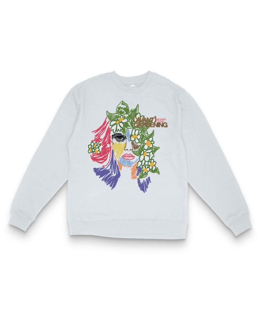 Men Coney Island Picnic | Avant Gardening Portrait Graphic Sweatshirt