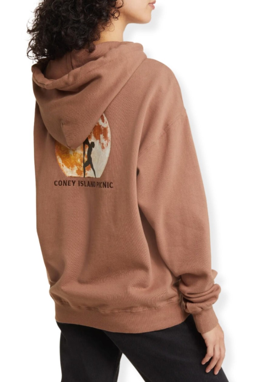 Women Coney Island Picnic | Highest Aspirations Hoodie Acorn