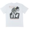 Men Coney Island Picnic | Flowers To The People Graphic Short Sleeve Tee Bright White