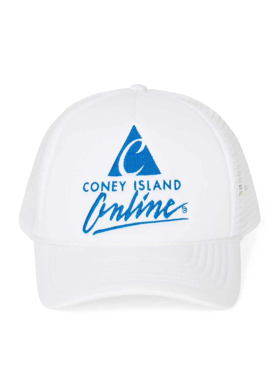 Men Coney Island Picnic | Coney Island Online Trucker Hat Coconut Milk