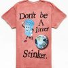 Men Coney Island Picnic | Litter Stinker Graphic Short Sleeve Tee Pink