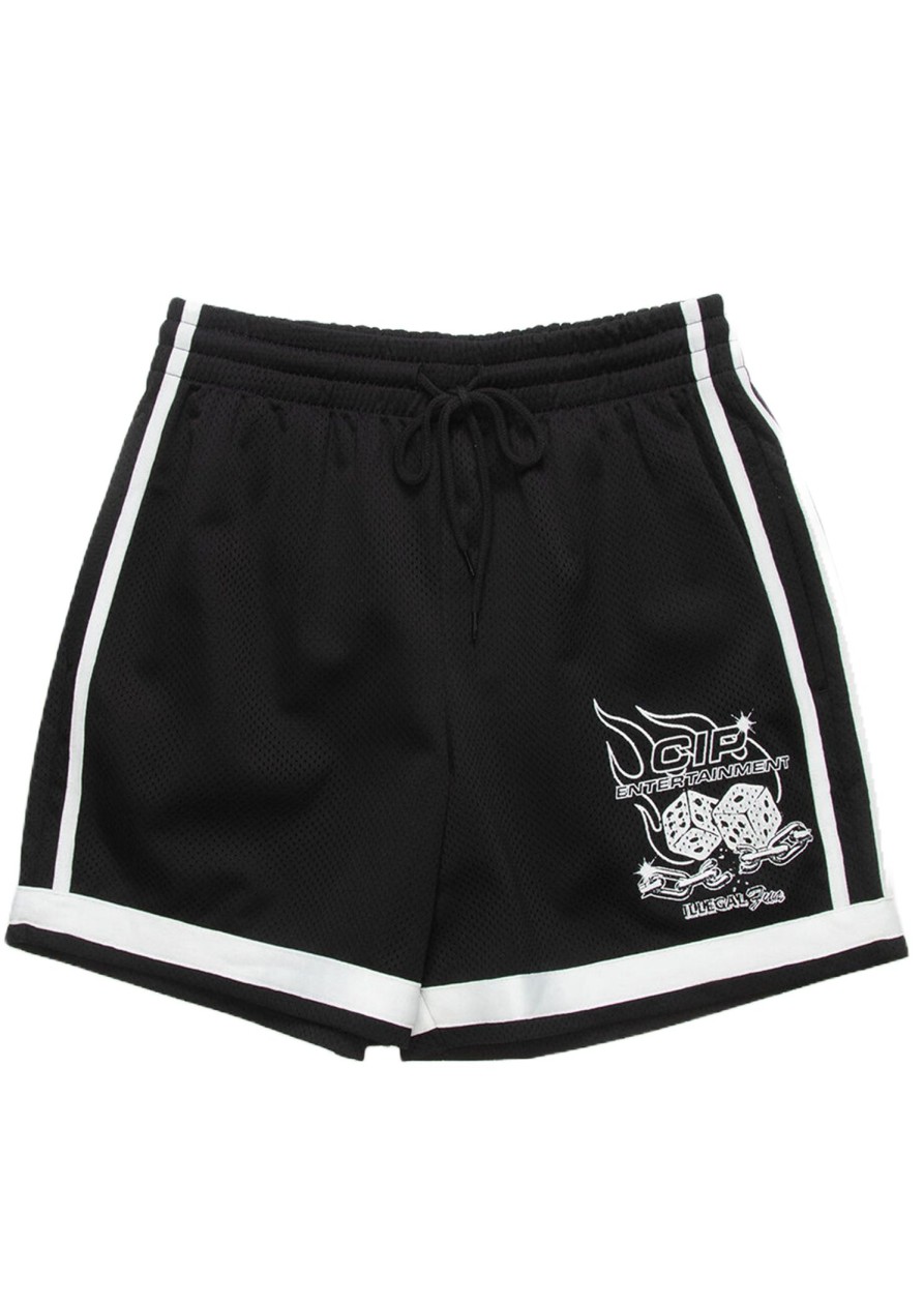 Men Coney Island Picnic | Cip Entertainment Mesh Shorts Black