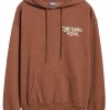 Men Coney Island Picnic | Avant Gardening Grass Graphic Pullover Hoodie Brown