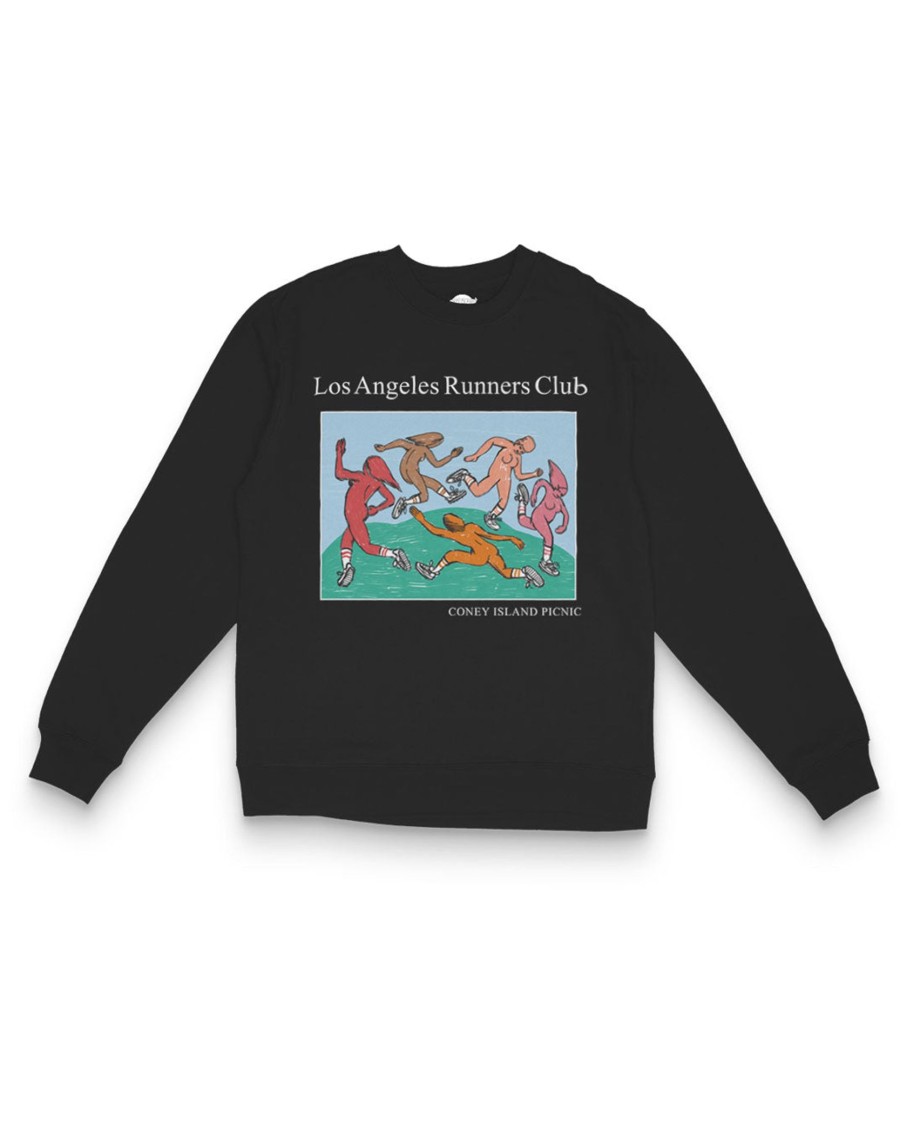 Women Coney Island Picnic | Los Angeles Runners Club Graphic Sweatshirt