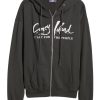 Women Coney Island Picnic | L'Art Zip-Up Hoodie Black