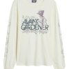 Women Coney Island Picnic | Avant Gardener Long Sleeve Boyfriend Tee Coconut Milk